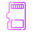Micro Card Flash Card Data Storage Icon