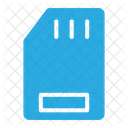 Micro Card Flash Card Data Storage Icon