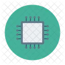 Micro Chip Electronic Icon