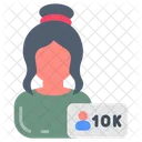 Micro Influencer Micro Celebrity K Followers Icon