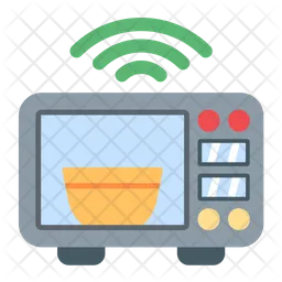 Microondas inteligente  Ícone
