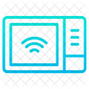 Micro Ondes Intelligent Automatisation Internet Des Objets Icône