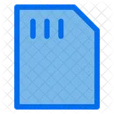 Micro Sd Card Memory Icon