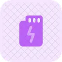 Micro SD SD Karte Speicherkarte Icon