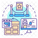 Micro sites creators  Icon