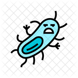 Microbe Icon - Download in Colored Outline Style