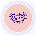 Microbe Black Outline Icon Icon