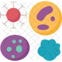 Microbes Germs Virus Icon