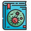Microbiology Book Virus Cells Icon