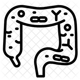 Microbiota intestinal  Ícone