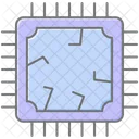 Microchip Lineal Color Icon Icon