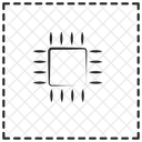Microchip Chip Processor Icon