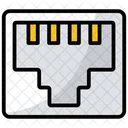 Microchip Integrated Circuit Computer Chip Icon