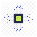 Microchip Central Circuit Icon