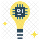 Idea Microchip Ai Icon