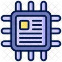 Microchip Chip Processor Icon