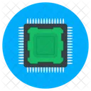 Microchip Cpu Chip Microprocessor Icon