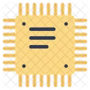Microchip Chip Circuit Board Icon