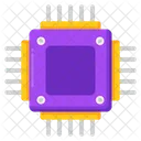 Microchip Microprocessor Processor Icon
