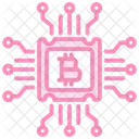 Icone De Linha Duotonica De Emprestimo De Criptografia Icon