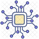 Microchip Chip Processor Icon