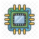 Microchip Chip Processor Icon