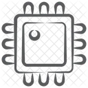 Microchip Memory Chip Microchip Locked Icon