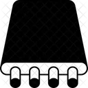 Microchip Electronic Circuit Icon