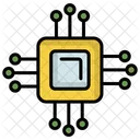 Microchip Chip Processor Icon
