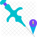 Microchip Tag Injection Icon