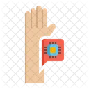 Microchip Implant Icon