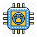 Microchip Para Animais De Estimacao Icon