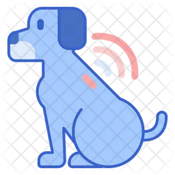 Microchip para mascotas  Icono