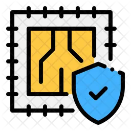 Microchip protection  Icon