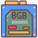 Micro Drive Cartao Placa Icon