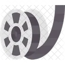 Microfilme Filme Rolo Ícone