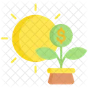 Microfinancas Investimento Crescimento Icon