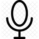 Microfono Voz En Off Audio Icono