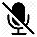 Microfono Apagado Icono
