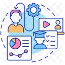 Micro Learning Delivery Module Icon