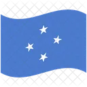 Bandeira Pais Micronesia Ícone