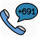 Micronesia Dial Code  Icon