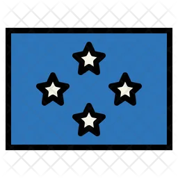Micronesian Flag Icon