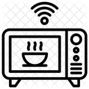 Microondas Inteligente Eletrodomestico Ícone