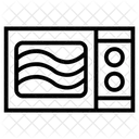 Microondas Eletromagnetico Comprimento De Onda Ícone