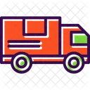 Microonibus Logistica Entrega Ícone