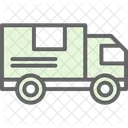 Microonibus Logistica Entrega Ícone