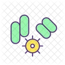 Microorganisms Organic Materials Proteins Icon