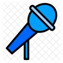 Microphone Stand Media Player Icon