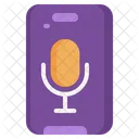 Microphone Radio Voice Recording Icon